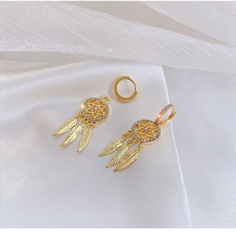 Tassel Earrings With Diamond Super Unique Design Earrings