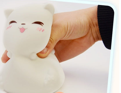 Creative Fat Cat Pat Light Bedroom Atmosphere Light Bedside Sleeping Gift