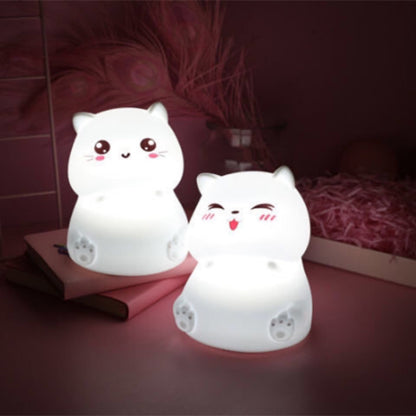 Creative Fat Cat Pat Light Bedroom Atmosphere Light Bedside Sleeping Gift